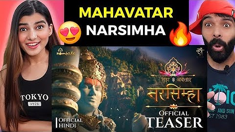 Mahavatar Narsimha Official Teaser Reaction (Hindi) | Hombale Films | Kleem Productions
