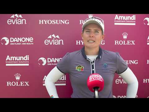 Casandra Alexander fires sensational 63 (-8) | The Amundi Evian Championship