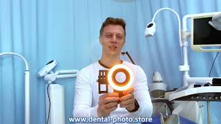 MK-023 Powerful Ring Light for Mobile Phones. For Dental, Nail and Makeup Photography