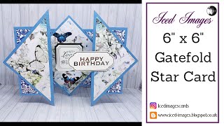 🔵 Gatefold Star Card