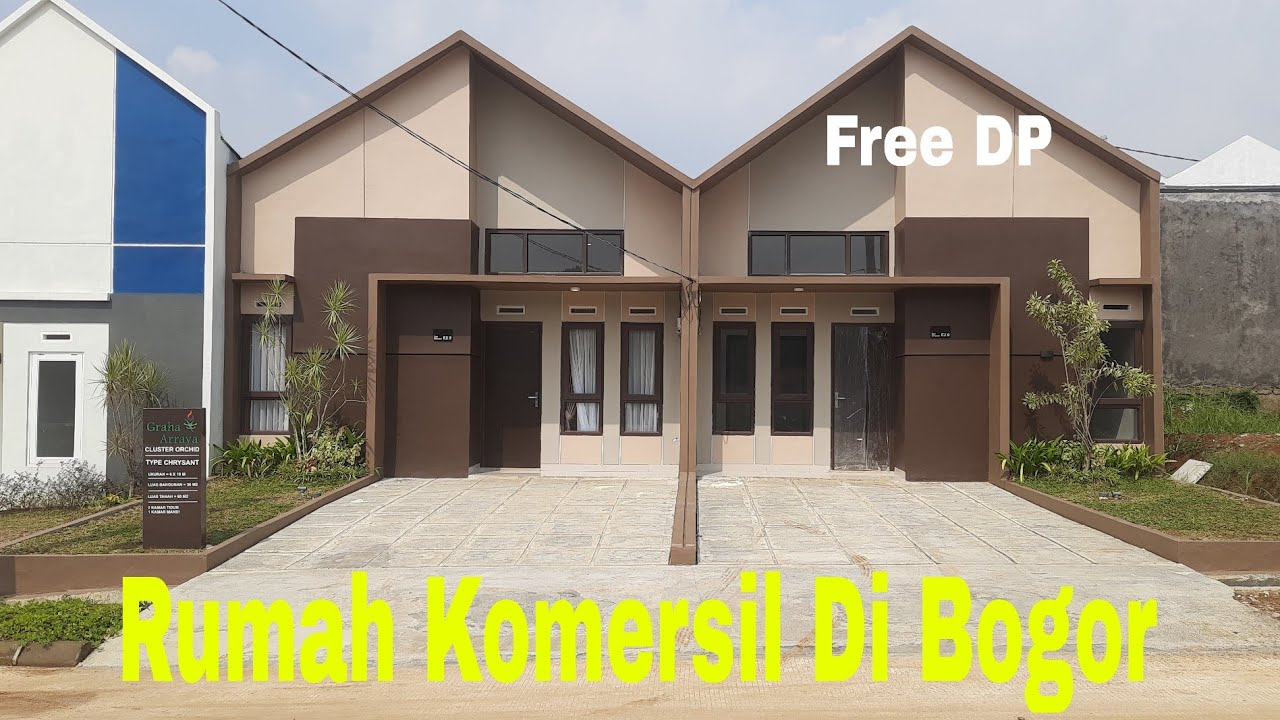 Rumah Komersil Idaman Di Bogor | Cocok Nih Buat Rumah Pertama