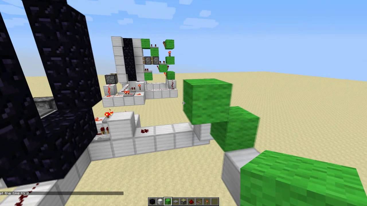 Minecraft Nether Portal Trap Tutorial YouTube