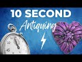 The LAZY Way To Antique Your Art