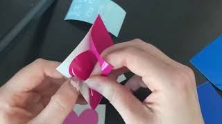 Valentine’s Day candy hearts cricut tutorial 2