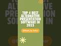 Top 4 best Alternative Power Point Presentation software in 2025 #technology #artificialintelligence