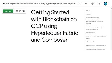 Getting Started with Blockchain on GCP using Hyperledger Fabric and Composer