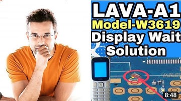 Lava all keypad mobile white display solution - 15 pin white display solution