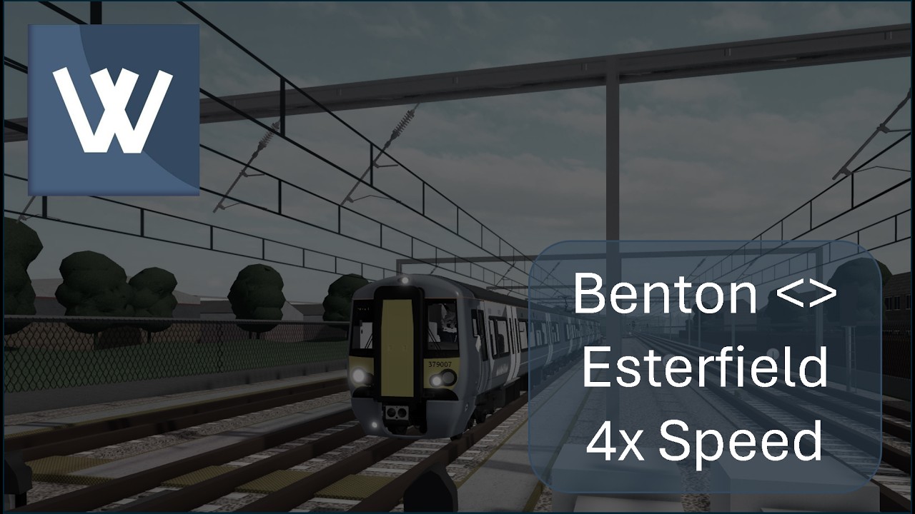 Roblox Stepford County Railway - WaterLine Esterfield Line Benton - Esterfield