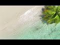 Tropical Beach 🌴 Calm Ocean Ambience for Relaxation, Sleep &amp; Meditation