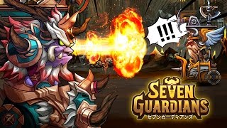 最高なタワーディフェンスゲーム！英雄たちを勝利に導け！セブンガーディアンズ(App Store version) screenshot 1