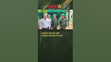 Quân Khu 4 Trong Tâm Lũ: Quyết Tâm Không Để Dân Đói, Không Để Dân Cô Lập!