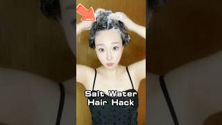 Este truco con agua salada mantiene tu cabello fresco por días