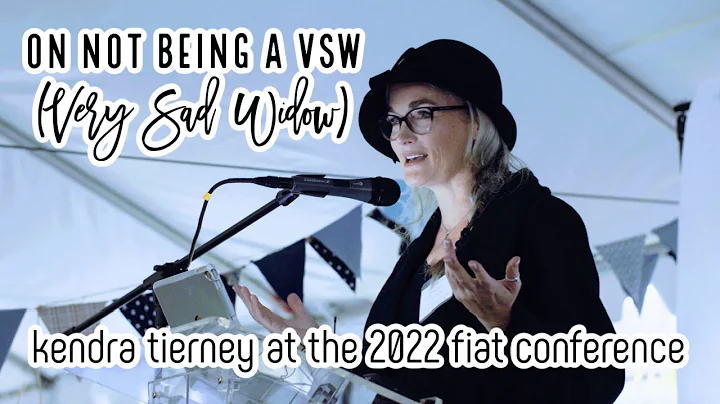 On Not Being a VSW (Very Sad Widow)