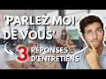  parlez moi de vous en entretien  comment rpondre  tudiants  ingnieurs