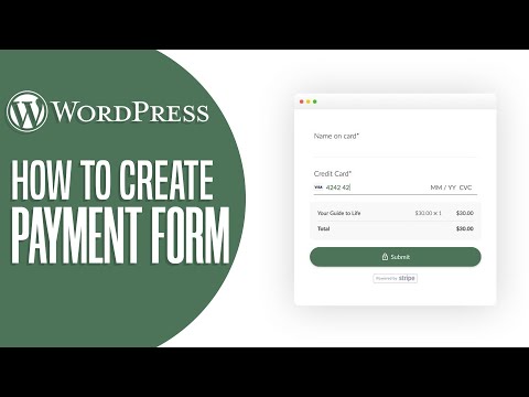 How To Make Payment Forms In WordPress | Easy Tutorial (2023)