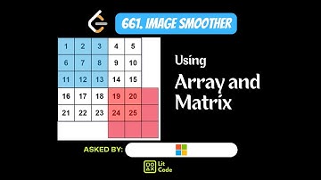 Build an Image Smoother - Leetcode 661