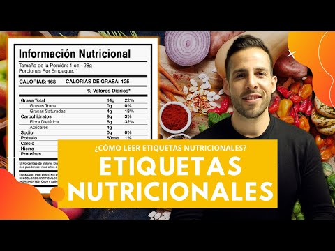 Vídeo: Cómo Decodificar Una Etiqueta Nutricional