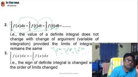 Definite Integrations part-1||By:- M.Uma Sankar., IITKanpur||
