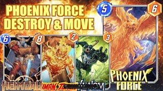 I GOT REALLY FRUSTRATED MAKING THIS!| Phoenix Force Destroy & Move| Marvel Snap