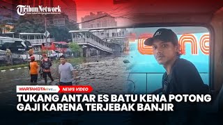 Banjir di Jalan Gunung Sahari, Sopir Truk Es Batu Kena Potongan Gaji