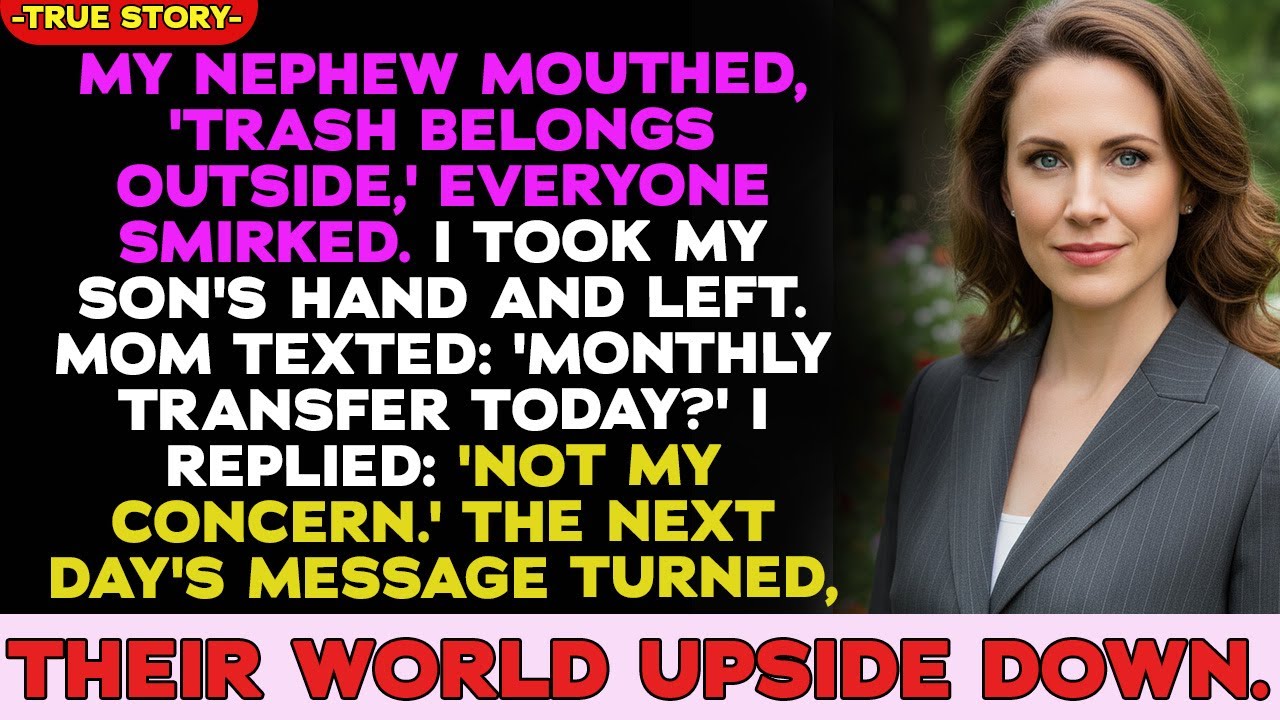 My Son Was Humiliated in Front of Everyone — That Night, I Shut Down the Money