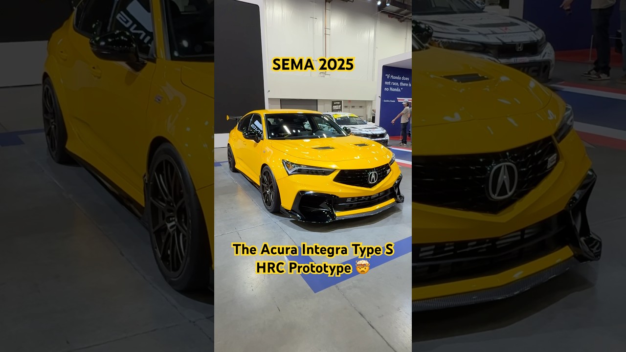 The Acura Integra Type S HRC Prototype serves as a test-bed for a potential new line of Honda! (HRC)