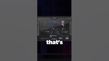 BEST MSI AFTERBURNER SETTINGS