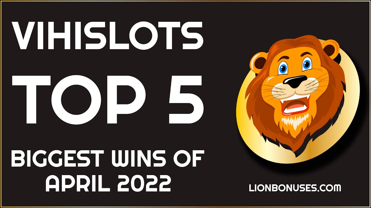 TOP 5 BIGGEST WINS OF APRIL 2022 ★ RAFFLE ENDED ★ VIHISLOTS TWITCH STREAM
