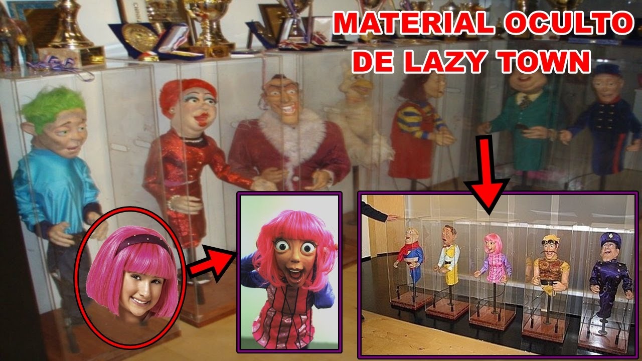 ENCONTRE EXTRA AS IM GENES Del LUGAR Donde Est n Las RARAS MARIONETAS De LAZY TOWN material 