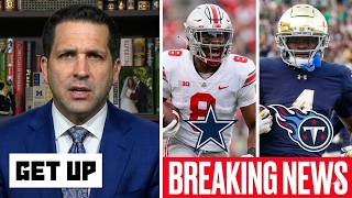 GET UP | Schefter Draft update: Cowboys eye Styles, Titans could land Jeremiah Love