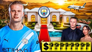 Inside Erling Haaland’s Luxury Life 💰 Net Worth, Mansion & Lifestyle