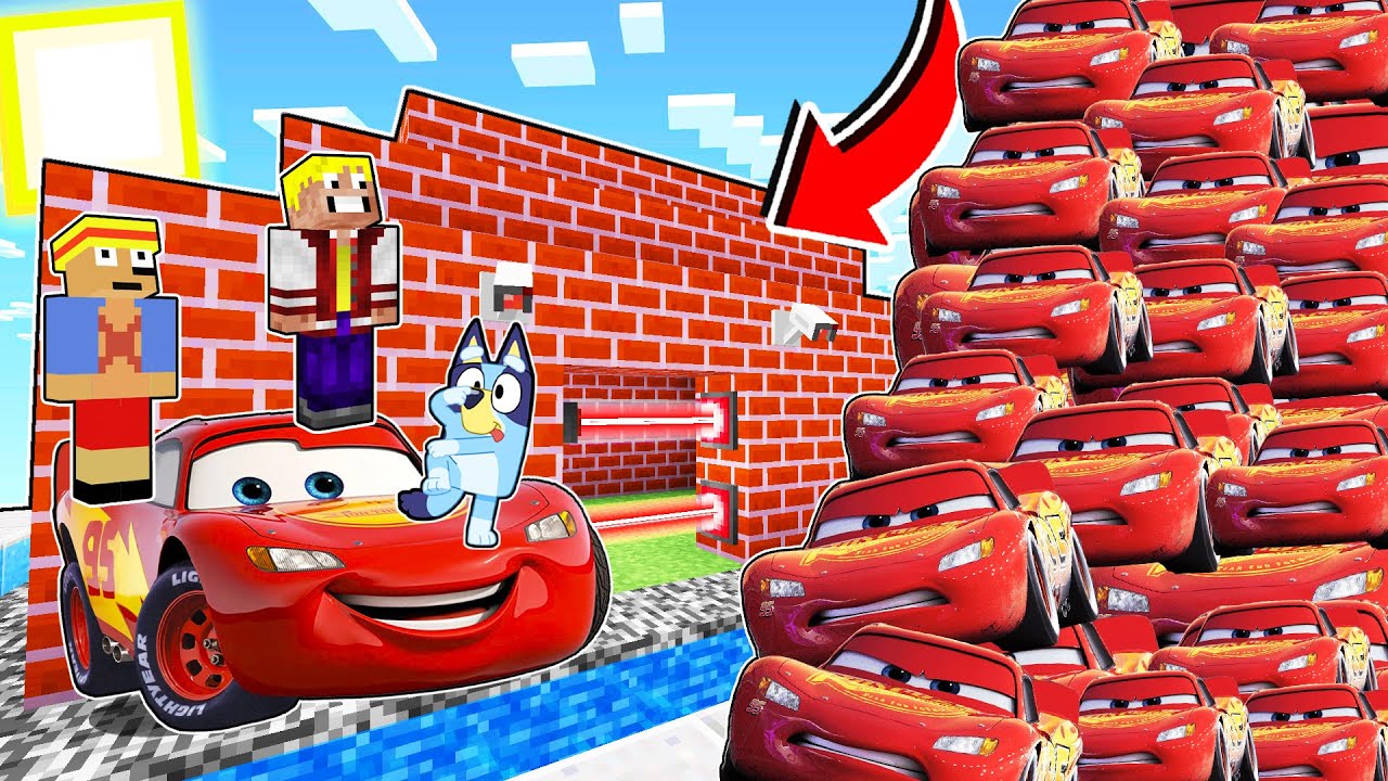 BASE 100% SEGURA VS APOCALIPSIS DE RAYO MCQUEEN EN MINECRAFT