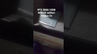 RTX 3060 12GB OC MSI VENTUS 2X
