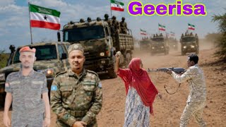 Degdeg magaalada geerisa waxa hada ka socda dagaal u dhexeeya ciidanka somaliland iyo jabhada Ciise👀