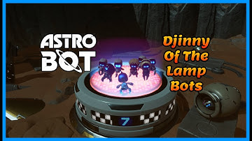 Astro Bot: Feather Cluster, Djinny of the Lamp Bot locations