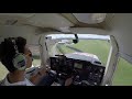 Cessna 150 Landing At Netherthorpe EGNF 