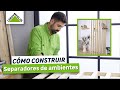 Cómo construir separadores de ambientes | LEROY MERLIN