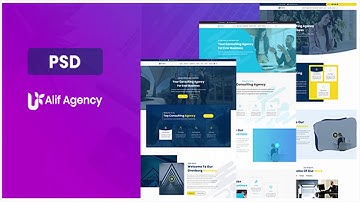 Alif Agency PSD Template | Themeforest Website Templates and Themes