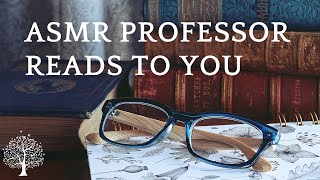 ASMR 💜 | Professor Grove Reads To You [Book Sounds] [Soft Spoken] screenshot 1