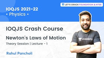 IOQJS 2021-22 - Crash Course: Newton