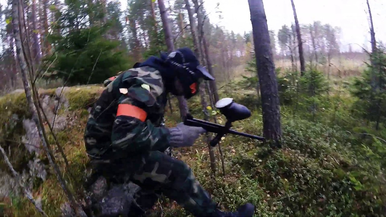 Forest Paintball War YouTube