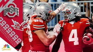 Ohio State’s Jeremiah Smith GOES OFF against Ohio | COLLEGE FOOTBALL HIGHLIGHTS | NBC Sports