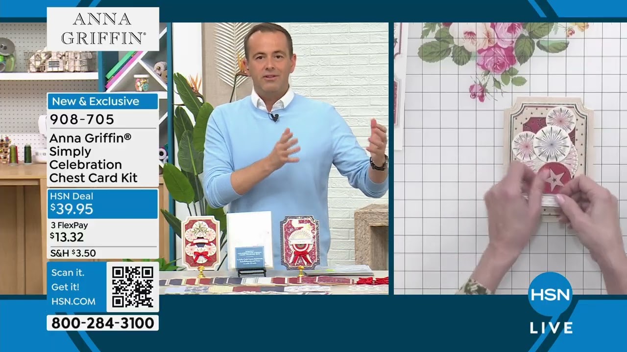 Anna Griffin Simply Celebration Chest Cardmaking Kit - YouTube