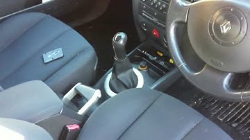 Renault Megane Mk2 OBD2 diagnostic port location video