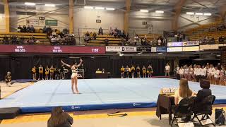 Ally Schaupp, WMU 2024 Floor vs Bowling Green