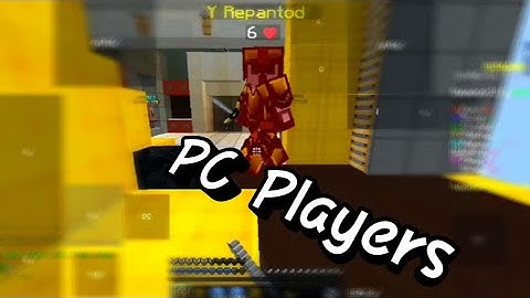 POV : You Defeating PC Player On Bedwars(Mobile) - PojavLauncher