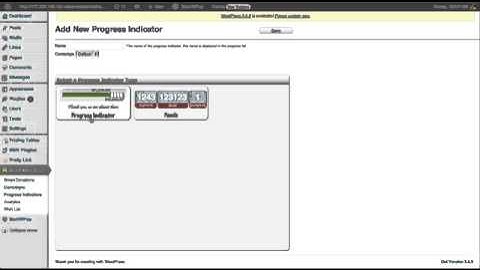 Smart Donations.- Creating Progress Indicators