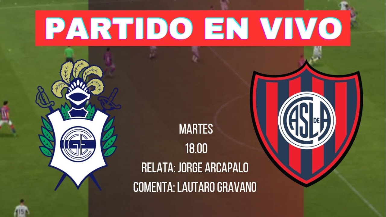 🔴GIMNASIA LP vs SAN LORENZO | LIGA PROFESIONAL | EN VIVO - YouTube
