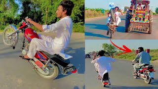 New Vloge One Weeling On Cg125 Full People Reactions Weeling Like Beast Rider