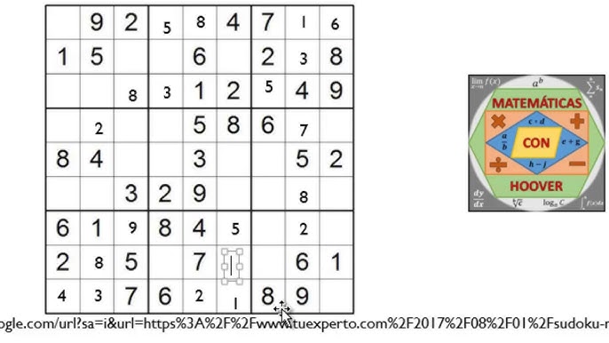 6) Cómo resolver un SUDOKU de 6x6. NIVEL FÁCIL. 